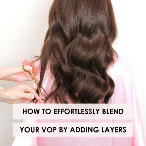 Effortlessly Blend Your VOP With Your Natural Hair By Trimming and Adding Layers