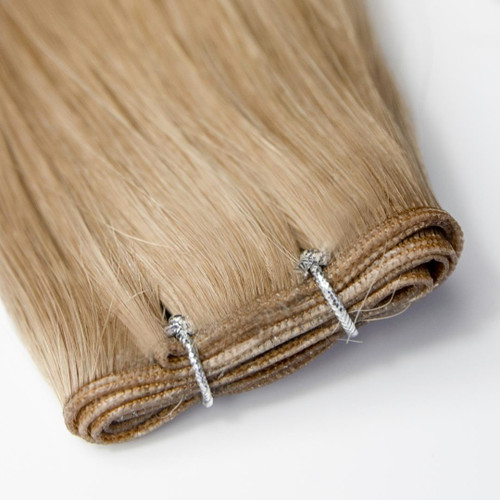 Natural Blonde Genius Weft Hand-Tied Hair Extensions