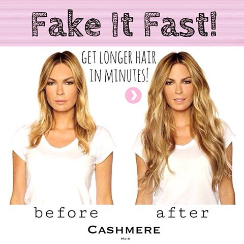Cashmere Hair Before & After - CASHMERE HAIR