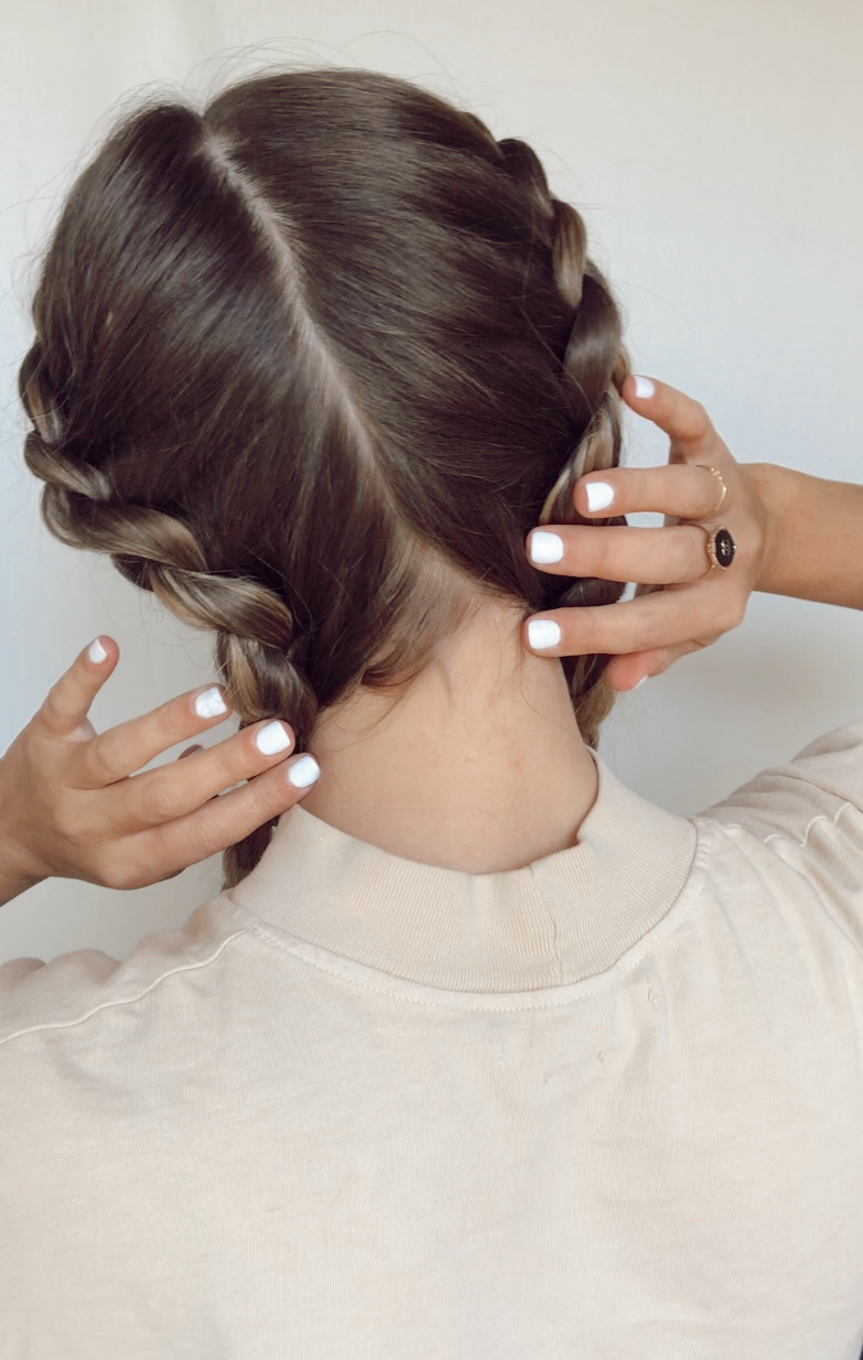 French Braids: How To Hide Clip In Extensions - CASHMERE HAIR