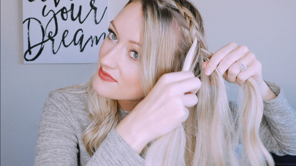 French Braids: How To Hide Clip In Extensions - CASHMERE HAIR