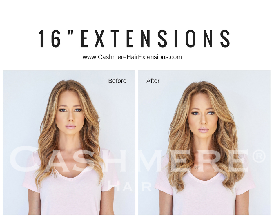 Amazing Hair Extensions Before and After Transformation Pictures
