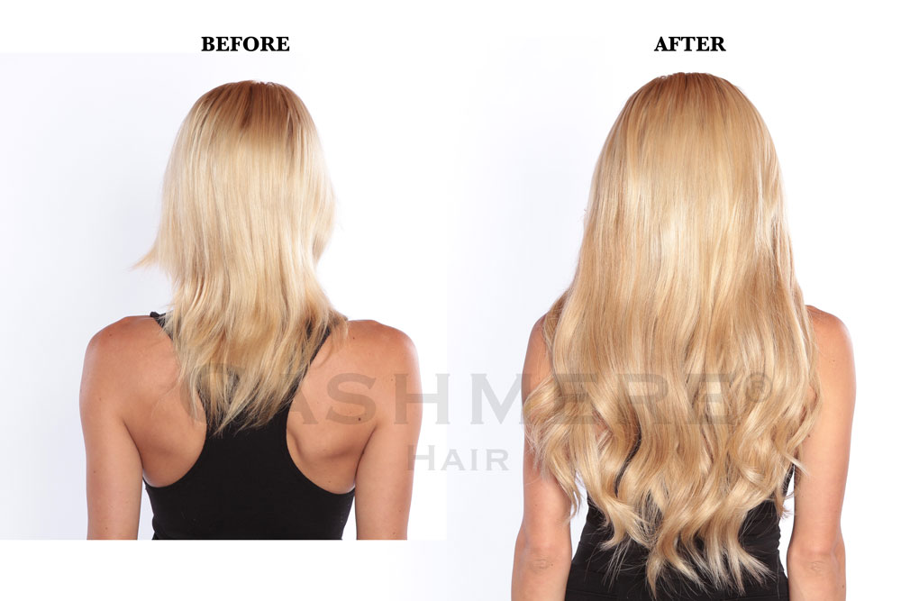 7. Cashmere Hair - Malibu Blonde Ombre Clip In Extensions - wide 2