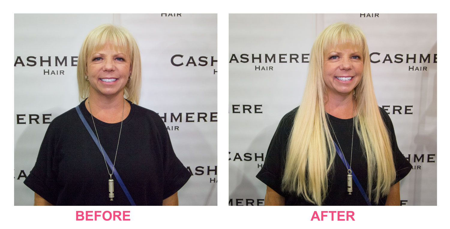 Amazing Hair Extensions Before And After Transformation Pictures