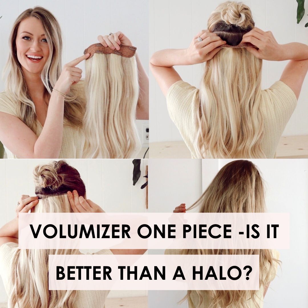 How To Wear The One Piece Volumizer Clip In Hair Extension