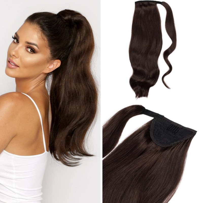 Long ponytail extensions hot sale