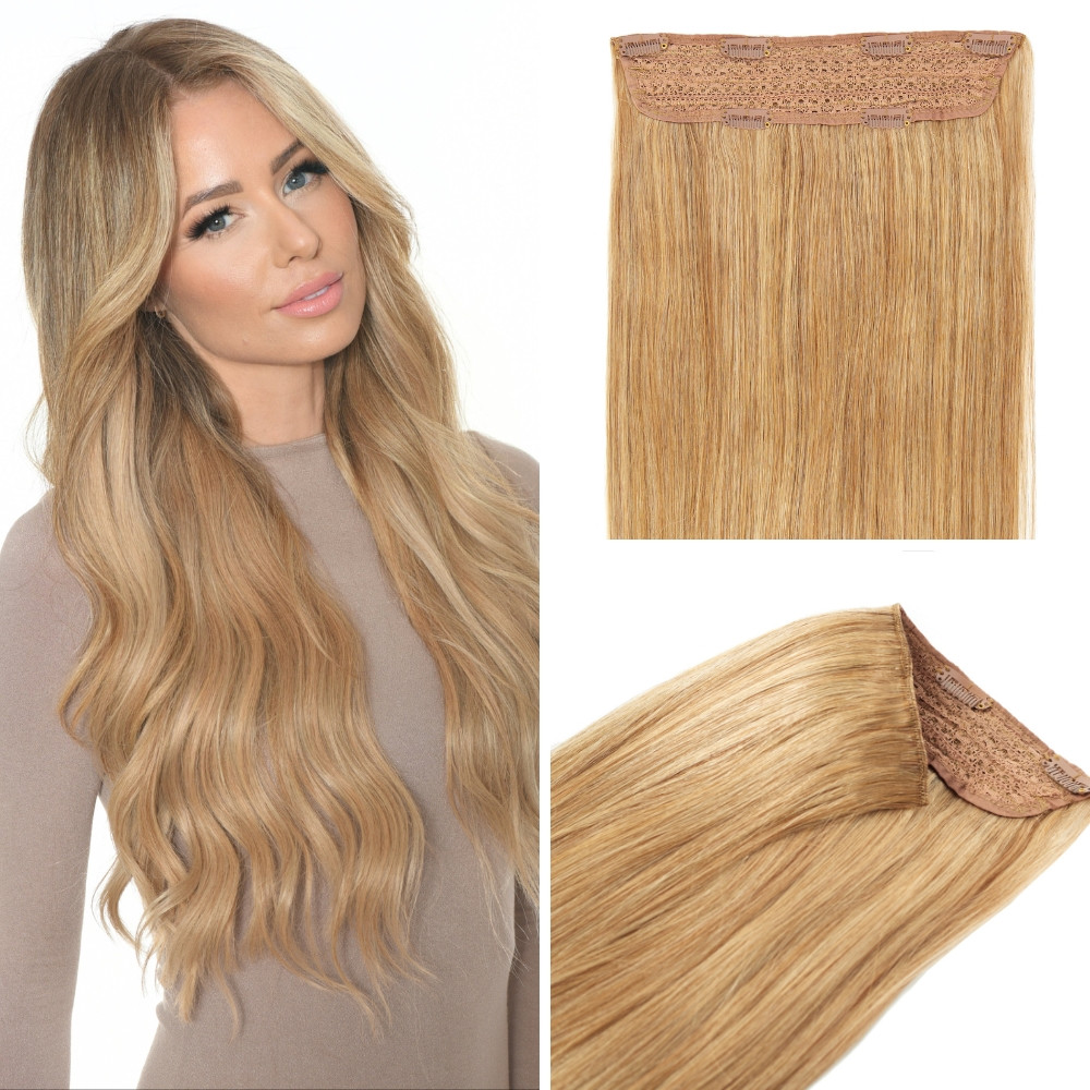 One Piece Volumizer Natural Blonde Clip In Hair Extension
