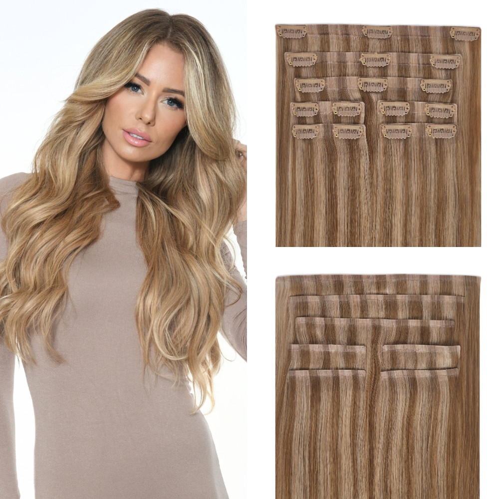 Rodeo Drive Blonde Seamless Clip In Hair Extensions