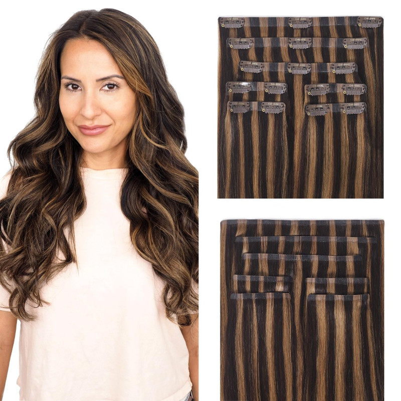 Tiktok Cashmere Hair Extensions Coupon Code Light Brown Seamless