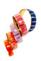 [Sample] Anna, multi-colored bangles