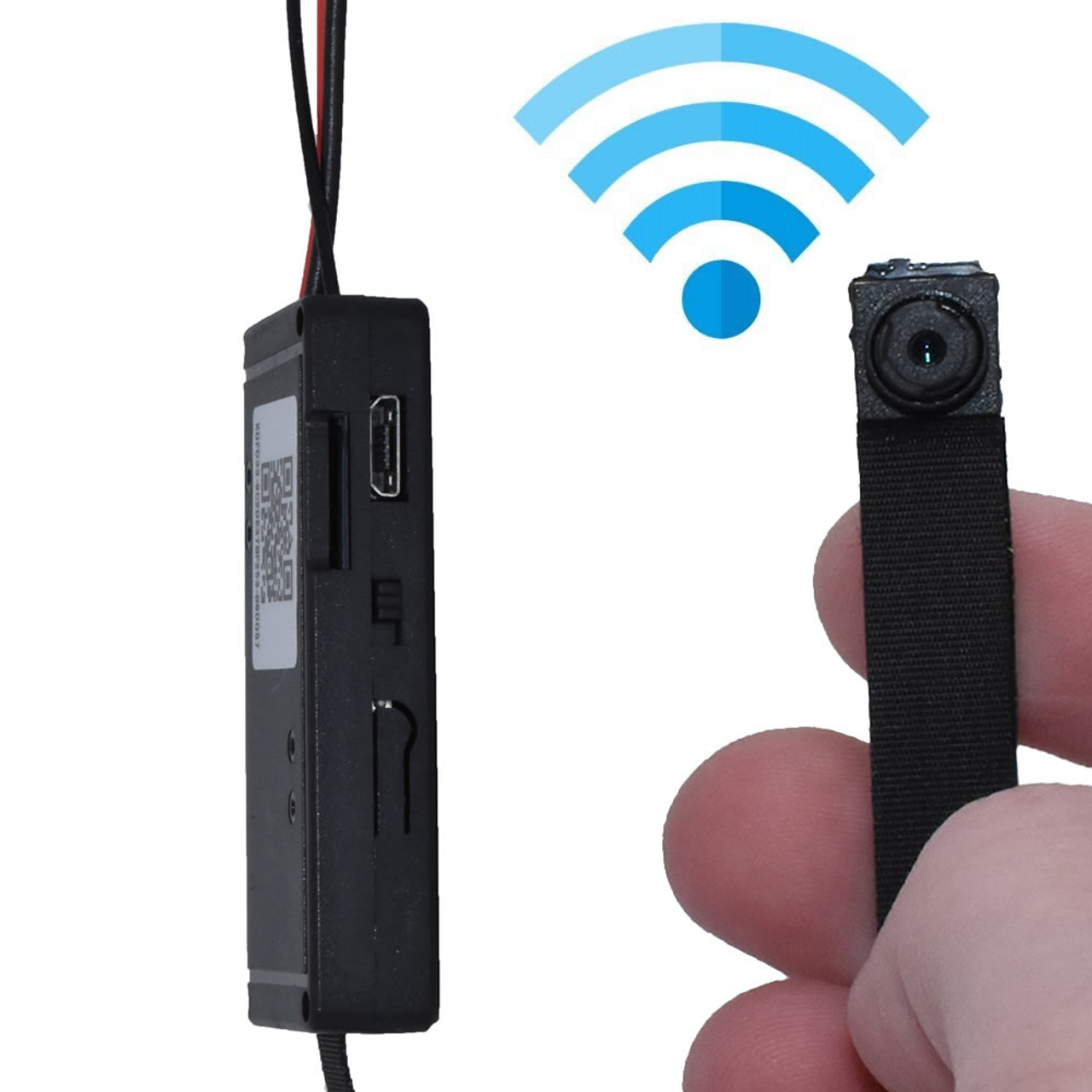 DIY 4k Hidden Camera Kit w/ DVR, Night Vision & WiFi Remote View