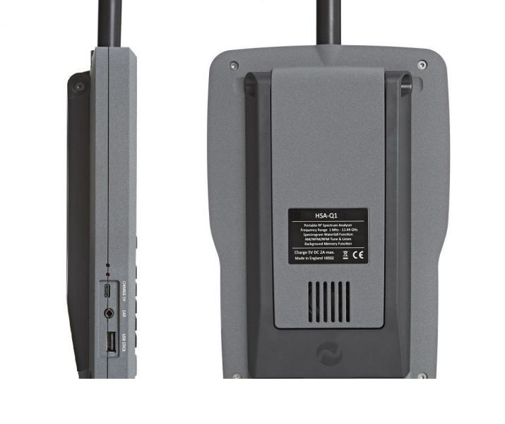 Handheld RF Spectrum Analyser - SpyAssociates.com