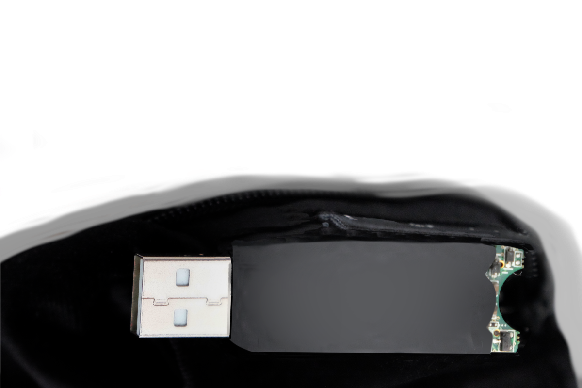 Hair Tie Voice Activated Audio Recorder