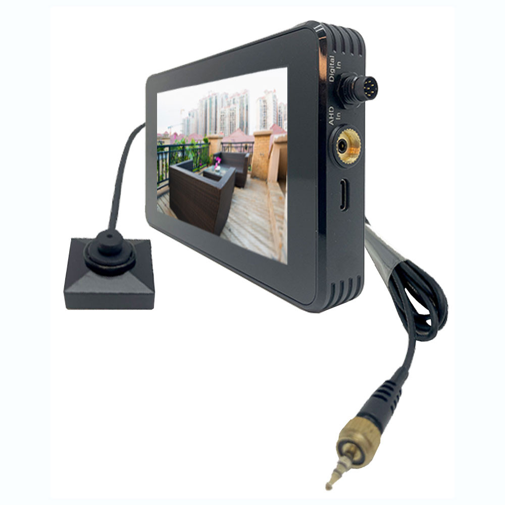 Camera Kit ビデオ監視システム Lawmate PV-1000AHD Analog Button Hidden Wifi Camera Kit + Handheld