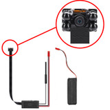 DIY Hidden 4K Camera w/ DVR & Wifi Remote Streaming Kit