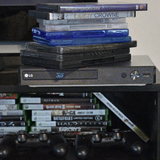Blu-Ray DVD Player Hidden Camera w/ DVR Wifi Remote View