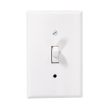 Light Flip Switch 4K Hidden Camera w/ DVR & WiFi Remote View (Hardwired)