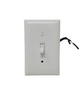 Functional Hardwired Single Pole Switch Hidden Camera w/ DVR & WiFi Remote View