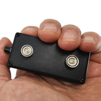 Black Vox Combo – Pro Audio Surveillance Kit Internal & External 160 Day Voice Activated Recorder w/ 30 Ft Range & Magnetic Housing