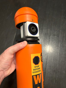 Utility Marker Pro Wyze Zoom 3x Outdoor Hidden Security Camera w/ DVR, Cellular & Battery