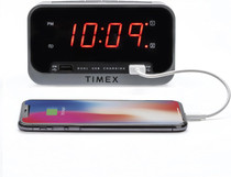 Timex USB Alarm Clock 4G Live Stream Remote View 4K Hidden Camera w/ DVR