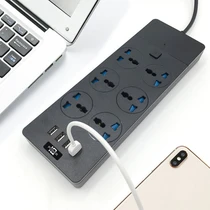 Functional Power Strip Hidden 4K Camera w/ DVR & WiFi Remote View