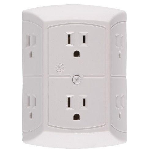 6-Power Outlet HD Hidden Camera w/ Motion Activation 6-Power Outlet HD Hidden Camera w/ Motion Activation