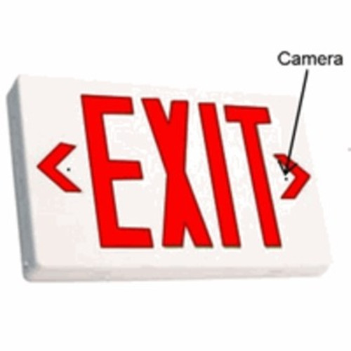 Exit Sign Hidden Camera