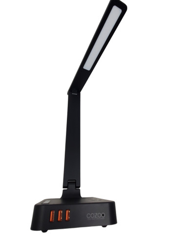 Desk Lamp w/ USB Ports Hidden 4K Camera w/ DVR & WiFi Remote View