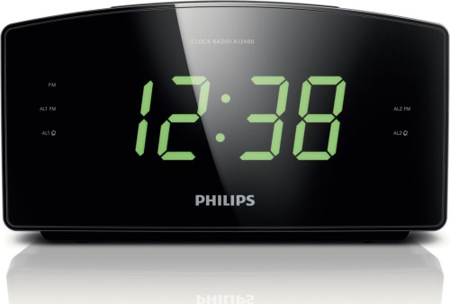 Philips Alarm Clock Radio 1080 HD Hidden Camera w WiFi Remote Viewing