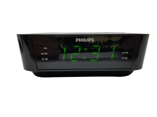 Functional Philips Alarm Clock Radio Hidden 4K Night Vision Camera w/ DVR &  WiFi Remote View 