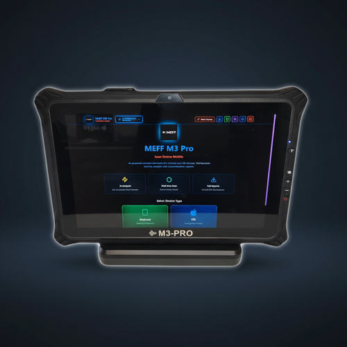 MEFF M3-PRO Professional Malware & Spyware Scanner for iOS & Android - AI Forensic Detection