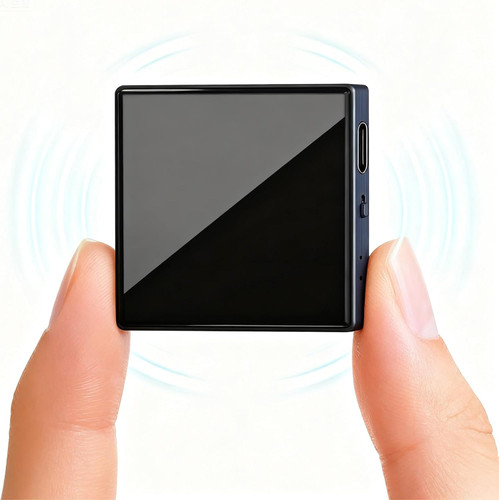 Mini Square Magnetic Voice Activated Recorder - SpyAssociates.com