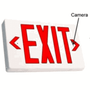 Exit Sign Hidden Camera w/ 4G Cellular Remote Viewing
