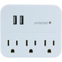 Functional USB Power Outlet Surge Protector Hidden 4K Camera w/ DVR & WiFi Remote View