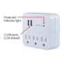 Functional USB Power Outlet Surge Protector Hidden 4K Camera w/ DVR & WiFi Remote View
