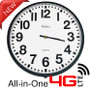 Wall Clock 1080p Camera w/ 4G Cellular Remote Viewing Wall Clock 1080p Camera w/ 4G Cellular Remote Viewing