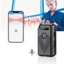 480Hr WiFi Mini Voice Recorder Live Stream Voice-Activated Alerts 128GB SD Storage