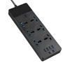 Functional Power Strip Hidden 4K Camera w/ DVR & WiFi Remote View