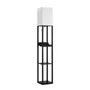 Functional Floor Lamp w/ USB Charger Hidden 4K Camera w/ DVR & WiFi Remote View