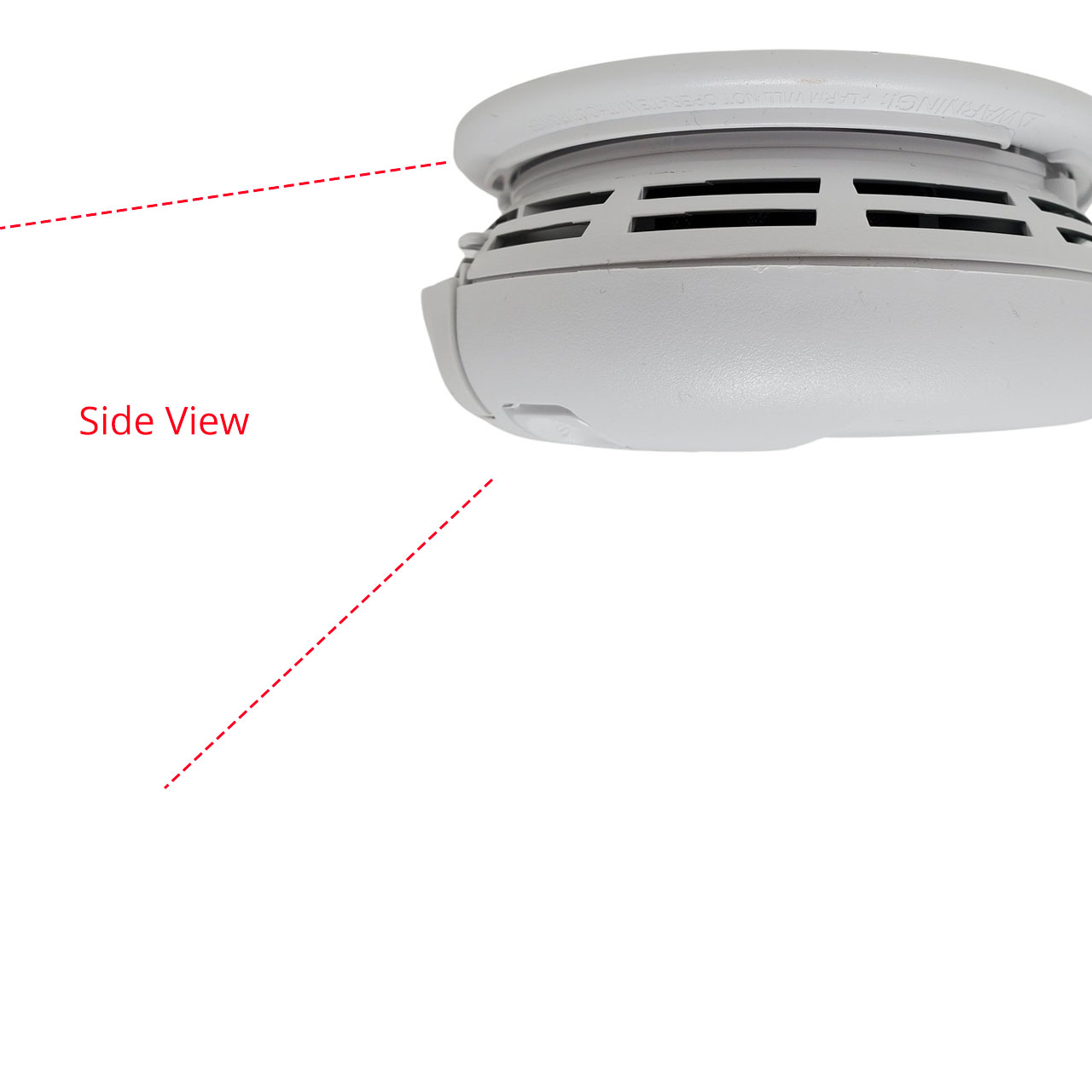 Functional Smoke Detector Hidden 4K Camera w/ DVR & WiFi Remote View (HE-WIFI-SMOKE2-SIDE Hidden Cameras) photo