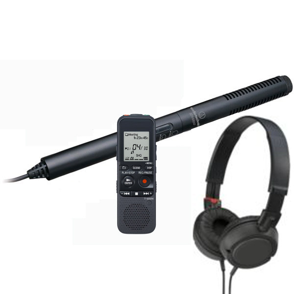 Sound Pro III Professional Shotgun Microphone & Recorder (Spy-MAX Security AE-SPS-3 728795619138 Audio Surveillance Listening Devices) photo