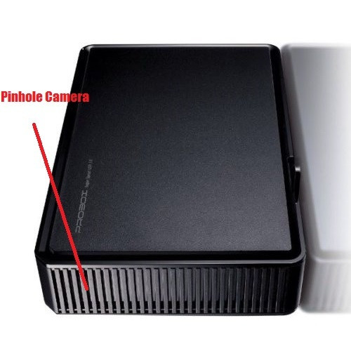 Hard Drive Case Hidden Camera w/ DVR & WiFi Remote View