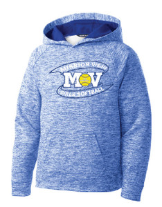 MVGS ST225 Royal/White Performance Hoodie MVGS ST225 Royal/White Performance Hoodie