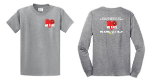 SAUSD Heavyweight Tee in Heather Gray