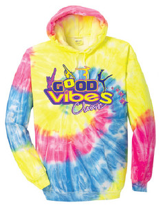 Vibe Style PC146 Neon Rainbow Tie Dye Hoodie Vibe Style PC146 Neon Rainbow Tie Dye Hoodie