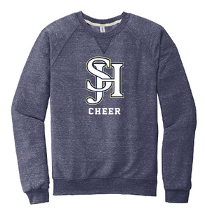 SJHC 91M Snow Heather Crewneck Sweatshirt in Navy SJHC 91M Snow Heather Crewneck Sweatshirt in Navy