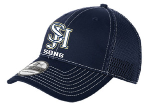 SJHC NE1120 Navy New Era Stretch Mesh Cap SJHC NE1120 Navy New Era Stretch Mesh Cap