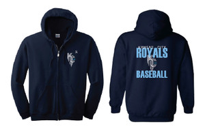 ELB KC Royals Full Zip Hoodie