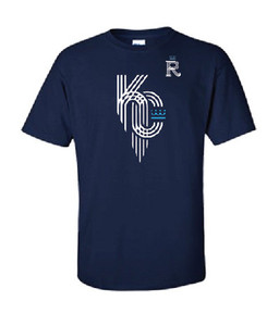 PC54 ELB KC Royals Tshirt with Crown Logo PC54 ELB KC Royals Tshirt with Crown Logo